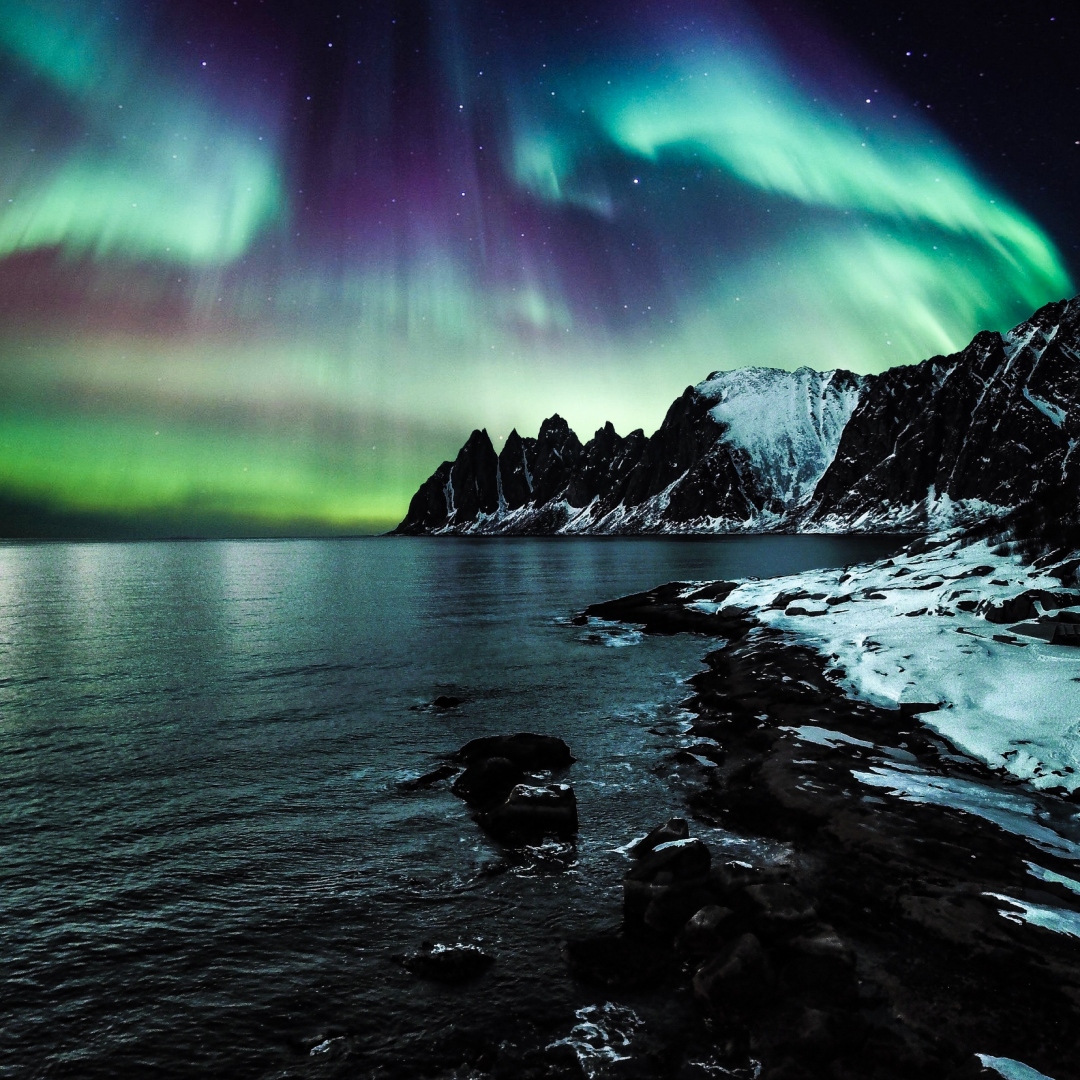 Mira la impresionante explosión de una aurora boreal en Alaska que  deslumbra en TikTok